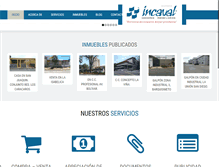 Tablet Screenshot of incaval.com.ve